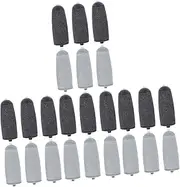 24 Pcs Foot Grinder Replacement Head Pedicure Wand for feet Foot Scrubber Cracked Skin Sand pad Pedicure Refills Papers Electronics Tools Heel Grinding Tool Plastic Exfoliating