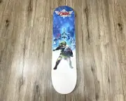Legend Of Zelda Skyward Sword Skateboard Deck