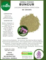 [idHerb] POWDER Bungur Lagerstroemia speciosa Natural Organic Herbs