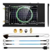 "LiteVNA NanoVNA 64 50kHz-6.3GHz Vector Network Analyzer 4"" Screen S Parameters HF VHF UHF SWR Phase Delay MicroSD Slot"