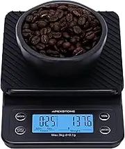 Coffee Scale With Timer - Small Espresso Scale