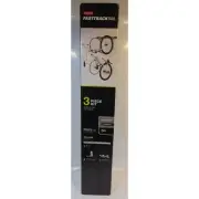 Garage Storage Bike Storage Kit Rubbermaid FastTrack 3 Piece All in One Rail 32"