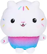Gabby's Dollhouse Cakey Cat Purr-ific Plush Toy, Multicolour, 7 inches