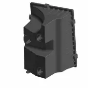 Polaris Airbox Base, Genuine OEM Part 5438897, Qty 1