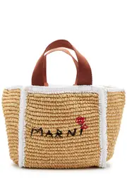 Marni Small Raffia Tote - Natural ONE SIZE