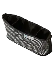 Keep Me Cosy™ Pram & Stroller Organiser, Cup Holder Caddy Bag - Classic Ink Spot