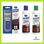 Hillmark Ceramic Glass & Induction Cooktop Scraper, Cleaner & Protector Pack