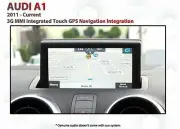 AUDI A1 3G MMI - Touch overlay GPS Navigation retrofit