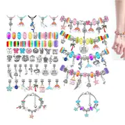 Bracelet Making Kit Charm DIY Craft Jewelry Bracelets Set for Girls