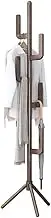 Coat Rack Freestanding Cactus Coat Stand Wooden Coat Tree with 6 Hooks Used in The Bedroom Living Room Office to Hang Clothes Hats Bags Entryway Coat Rack