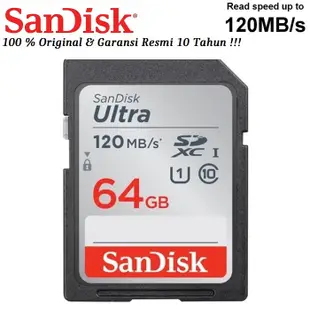 Sandisk Ultra SDXC 卡 64GB Class 10 SDcard 64GB SDXC 官方保證 San