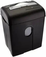 Micro Cut Paper Shredder Shreds 8 Sheets and Credit Card Document Disposal Desk