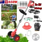 Cordless Grass Trimmer Lawn Grass Cutter Whipper Snipper +Battery for makita 18V