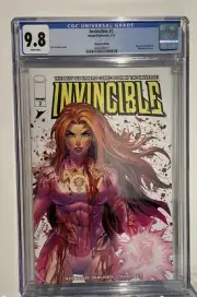INVINCIBLE #2 Whatnot ATOM EVE Trade Dress Image/Skybound Tyler Kirkham CGC 9.8