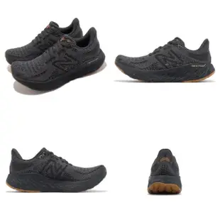 【NEW BALANCE】慢跑鞋 Fresh Foam X 1080 V12 D 寬楦 女鞋 黑 全黑 運動鞋 NB 紐巴倫(W108012K-D)
