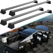 2Pc Fit for Tesla Cybertruck 2024 2025 Roof Rail Rack Cross Bar Car Accessories