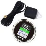 85mm Digital GPS Speedometer Odometer km/h mph knot Universal For Car Boat Truck