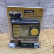 Melnor AquaTimer 3015 Automatic 1 Outlet Water Timer 558-026 LCD Screen 6 Cycle
