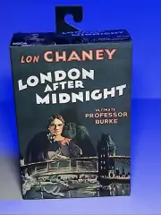 NECA London After Midnight Ultimate Professor Burke Lon Chaney Action Figure NIB