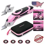 Lightweight Electric Fabric Scissors Set - Rechargeable Cutter for Sewing & More