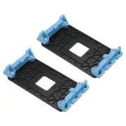 AM3 CPU Cooling Bracket Heatsink Bracket Cooling Mounting Sheet Plate Blue 2Pcs