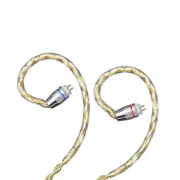 Earphone Gold Silver Mixed Plated Upgrade Cable Headphones Wire for ZSN ZS10 Pro AS10 AS06 ZST ES4 ZSN Pro BA10 SECTION B STYLE