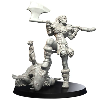 Lysa | 3DIPStudios - Female Warriors Vol. 1 | D&D | 35mm