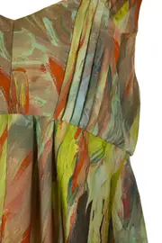 Luminous Print Dress--HAM-91238