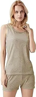 [CIADAZ] EMF Anti-Radiation Clothing Maternity Clothes, Protection Fabric Against Radiation in Silver Fiber for Blocking/Shielding RF/LF Extensible Driver Breathable