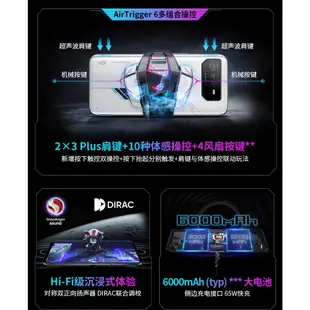 【鴻威電子】華碩 ASUS ROG Phone 6 華碩ROG6 驍龍8+Gen1 6.78吋 二手福利機 99新