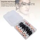 Eye Shadow Sponge Applicators 50pcs Eyeshadow Brushes Portable For Travel
