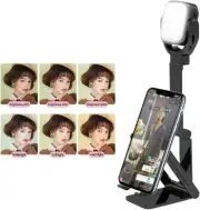 JYYXF LED Video Fill Light with Phone Holder Mount Stand 2000K-5000K Soft Light