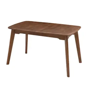 【NITORI 宜得利家居】◎實木餐桌椅五件組 BEITA S 130 伸縮款 MBR(實木餐桌椅組 BEITA)