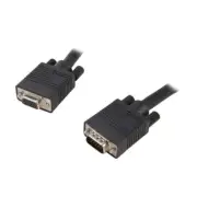 Fuji Labs 6Ft VGA Male to Female Monitor Extension Cable with Ferrite Core