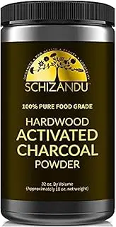Activated Charcoal Powder, Food Grade Detox, Huge Jar, In Bulk, For Detoxification,Teeth Whitening, Digestive System, Daily Beauty Face Mask,To Prevent Hangover,Vegan,eBook