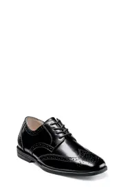 Florsheim 'Reveal' Wingtip Oxford in Black Leather at Nordstrom, Size 12.5 M