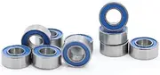 TKTGNVNZKA MR63-2RS Bearing ABEC-3 10PCS 3x6x2.5 Mm Miniature MR63RS Ball Bearings Blue Sealed L-630DD
