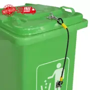 Trash Can Locks for Animals Stop from Rummaging Metal Universal Lid Lock for ...