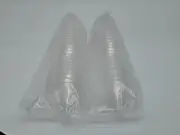 50 PCS Small Plastic funnels, 2.2 inch diameter