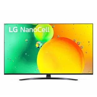 【LG 樂金】43型一奈米 4K AI語音物聯網智慧電視(43NANO76SCA)