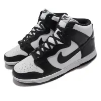 在飛比找博客來優惠-Nike Dunk High Retro Panda 黑 白