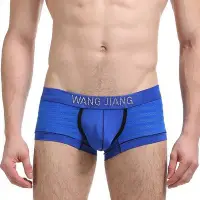 在飛比找Yahoo!奇摩拍賣優惠-WANGJIANG --- 網將  男士U凸內褲  錦綸提花