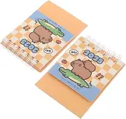 2pcs 2025 Flip Calendar Mini Desktop Calendar Paper
