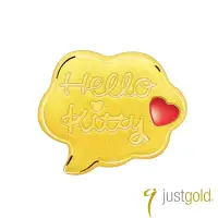 在飛比找博客來優惠-【Just Gold 鎮金店】Kitty Bear 黃金單耳