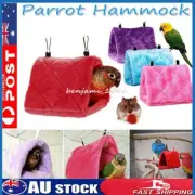 Bird Sleep Cotton Nest Cage Hut Pet Hammock Hang Cave Bed Parrot Warm Tent S/M/L