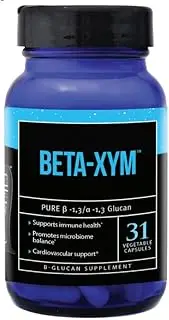 U.S. Enzymes BETA-XYM 31 Vegetable Capsules. Supports Heart Health, Colon Health and Bowel Regularity as Well as Increases Energy.