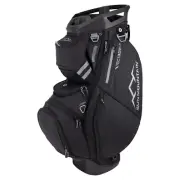 Sun Mountain 2025 C-130 14-Way Divided Premium Golf Cart Bag - BLACK