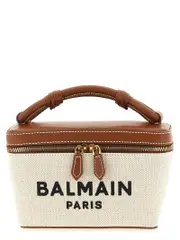 [Balmain] Balmain-Trousse B-Army Borse A Tracolla Beige-Donna OS
