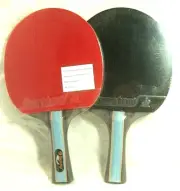 Senston Table Tennis Ping Pong Paddles Set of 2-Black/Red