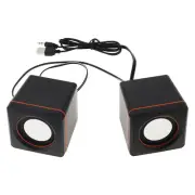 2.0 USB Powered Desktop Speaker Notebook w/ Volume Control & 3.5 mm Audio Plug